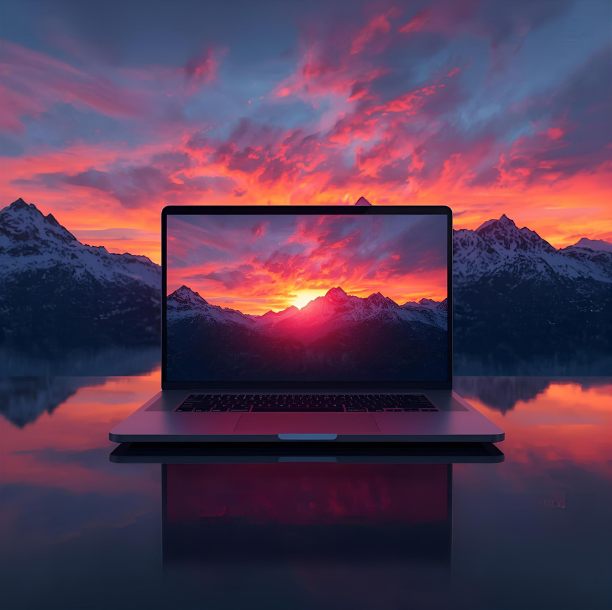Mountain Laptop